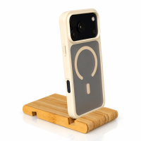Силиконовый чехол MATTE с поддержкой MagSafe для iPhone 18 Pro Max antique white