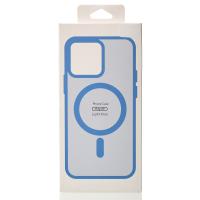 Силиконовый чехол MATTE с поддержкой MagSafe для iPhone 14 lavander