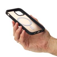 Силиконовый чехол MATTE с поддержкой MagSafe для iPhone 11 Pro classic black