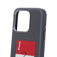 Силиконовый чехол NFC для iPhone 15 Pro черный