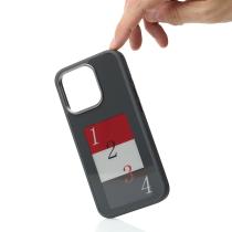 Силиконовый чехол NFC для iPhone 15 Pro черный