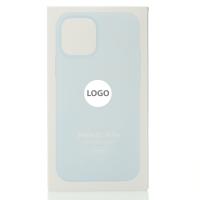 Силиконовый чехол Lux Colors с поддержкой MagSafe для iPhone 12 / iPhone 12 Pro Cloud Blue