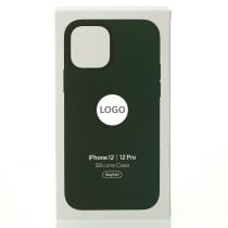 Силиконовый чехол Lux Colors с поддержкой MagSafe для iPhone 12 / iPhone 12 Pro Cyprus Green