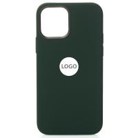 Силиконовый чехол Lux Colors с поддержкой MagSafe для iPhone 12 / iPhone 12 Pro Cyprus Green