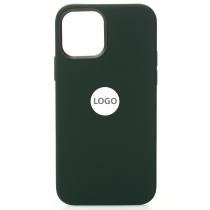 Силиконовый чехол Lux Colors с поддержкой MagSafe для iPhone 12 / iPhone 12 Pro Cyprus Green