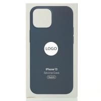 Силиконовый чехол Lux Colors с поддержкой MagSafe для iPhone 13 Abyss Blue