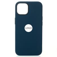 Силиконовый чехол Lux Colors с поддержкой MagSafe для iPhone 13 Abyss Blue