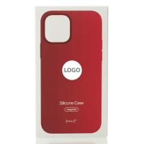 Силиконовый чехол Lux Colors с поддержкой MagSafe для iPhone 13 Pro Max Red