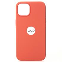 Силиконовый чехол Lux Colors с поддержкой MagSafe для iPhone 13 Pro Max Nectarine