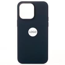Силиконовый чехол Lux Colors с поддержкой MagSafe для iPhone 14 Midnight