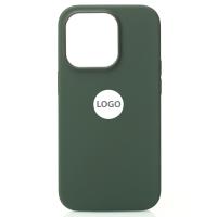 Силиконовый чехол Lux Colors с поддержкой MagSafe для iPhone 14 Olive
