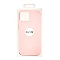 Силиконовый чехол Lux Colors с поддержкой MagSafe для iPhone 15 Pro Light Pink