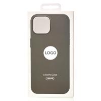 Силиконовый чехол Lux Colors с поддержкой MagSafe для iPhone 15 Pro Max Clay