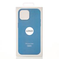 Силиконовый чехол Lux Colors с поддержкой MagSafe для iPhone 15 Pro Max Winter Blue