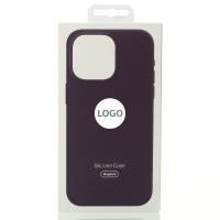 Силиконовый чехол Lux Colors с поддержкой MagSafe для iPhone 16 Pro Max Plum