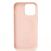 Силиконовый чехол Lux Colors с поддержкой MagSafe для iPhone 14 Chalk Pink