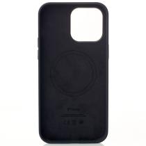Силиконовый чехол Lux Colors с поддержкой MagSafe для iPhone 14 Midnight
