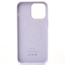 Силиконовый чехол Lux Colors с поддержкой MagSafe для iPhone 14 Pro Max Lilac
