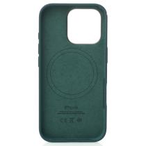 Силиконовый чехол Lux Colors с поддержкой MagSafe для iPhone 16 Pro Lake Green