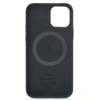 Силиконовый чехол Lux Colors с поддержкой MagSafe для iPhone 12 Pro Max Black