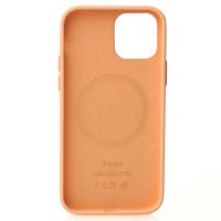 Силиконовый чехол Lux Colors с поддержкой MagSafe для iPhone 12 Pro Max Cantaloupe