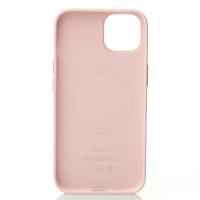 Силиконовый чехол Lux Colors с поддержкой MagSafe для iPhone 13 Pro Chalk Pink