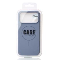 Силиконовый чехол Slim Ring Soft с поддержкой MagSafe для iPhone 17 Pro Max storm blue