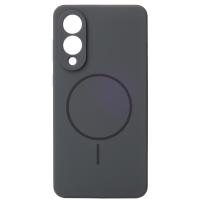 Силиконовый чехол Slim Ring Soft с поддержкой MagSafe для Samsung S25 Edge stone gray