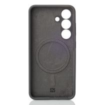 Силиконовый чехол Slim Ring Soft с поддержкой MagSafe для Samsung S25 stone gray