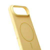 Силиконовый чехол Slim Ring Soft с поддержкой MagSafe для iPhone 17 AIR sunglow
