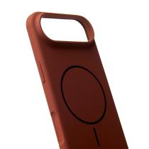 Силиконовый чехол Slim Ring Soft с поддержкой MagSafe для iPhone 17 AIR brown