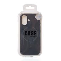 Силиконовый чехол Slim Ring Soft с поддержкой MagSafe для iPhone 17 stone gray