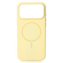 Силиконовый чехол Slim Ring Soft с поддержкой MagSafe для iPhone 17 Pro sunglow