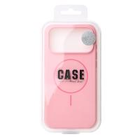 Силиконовый чехол Slim Ring Soft с поддержкой MagSafe для iPhone 17 Pro pink