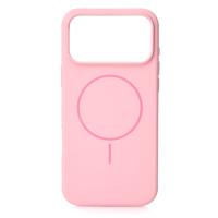 Силиконовый чехол Slim Ring Soft с поддержкой MagSafe для iPhone 17 Pro pink