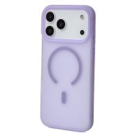 Силиконовый чехол SOFT MATT с поддержкой MagSafe для iPhone 17 Pro pale purple