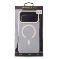 Силиконовый чехол SOFT MATT с поддержкой MagSafe для iPhone 17 Pro Max antique white