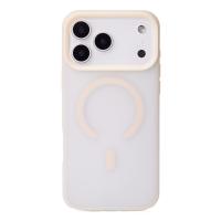 Силиконовый чехол SOFT MATT с поддержкой MagSafe для iPhone 17 Pro Max antique white