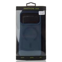 Силиконовый чехол SOFT MATT с поддержкой MagSafe для iPhone 17 Pro Max dark blue