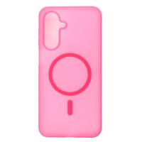 Силиконовый чехол SOFT MATT с поддержкой MagSafe для Samsung A17 rose red