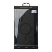 Силиконовый чехол SOFT MATT с поддержкой MagSafe для Samsung A17 black