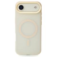 Силиконовый чехол SOFT MATT с поддержкой MagSafe для iPhone 17 AIR antique white