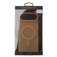 Силиконовый чехол SOFT MATT с поддержкой MagSafe для iPhone 17 AIR coffee brown