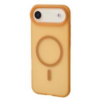 Силиконовый чехол SOFT MATT с поддержкой MagSafe для iPhone 17 AIR coffee brown
