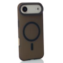 Силіконовий чохол SOFT MATT з підтримкою MagSafe для iPhone 17 AIR black