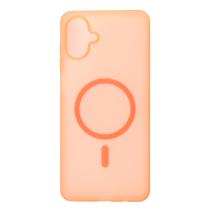 Силіконовий чохол SOFT MATT з підтримкою MagSafe для Samsung A07 orange
