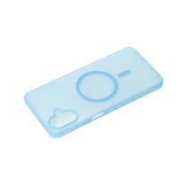 Силіконовий чохол SOFT MATT з підтримкою MagSafe для Samsung A07 light blue
