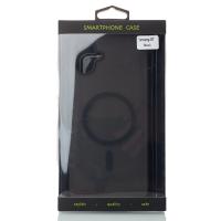 Силиконовый чехол SOFT MATTE с поддержкой MagSafe для Samsung A07 black