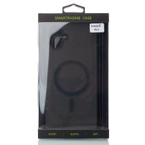 Силіконовий чохол SOFT MATTE з підтримкою MagSafe для Samsung A07 black