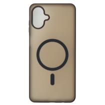 Силіконовий чохол SOFT MATTE з підтримкою MagSafe для Samsung A07 black